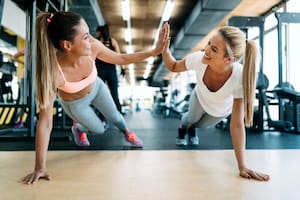 La gimnasia es buena para el beinestar, y no solo para el cuerpo