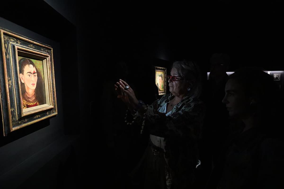 "La Gioconda de América Latina". Gran expectativa por contemplar "Diego y yo", la obra adquirida por Eduardo Costantini a precio récord, que se exhibe desde esta semana en el Malba.