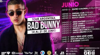 La gira del músico por varios boliches del Cornurbano bonaerense