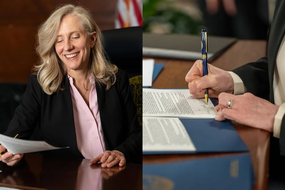 La gobernadora Abigail Spanberger lidera la promulgación de un conjunto de cinco medidas bipartidistas