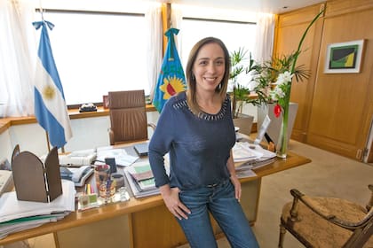 La gobernadora de la provincia de Buenos Aires, María Eugenia Vidal