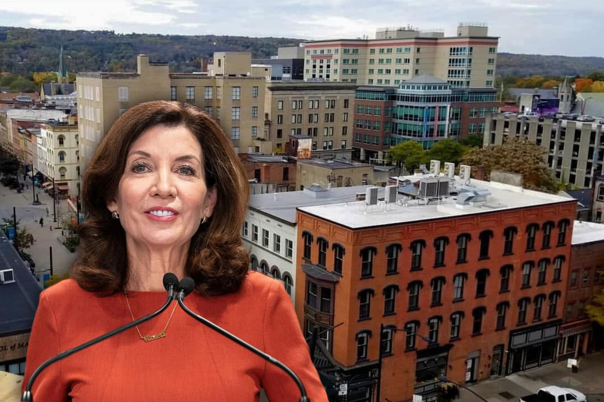 La gobernadora de Nueva York anunció que la ciudad de Ithaca recibirá US$10 millones