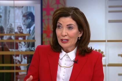 La gobernadora de Nueva York, Kathy Hochul, apuntó contra las redadas del ICE ordenadas por Donald Trump