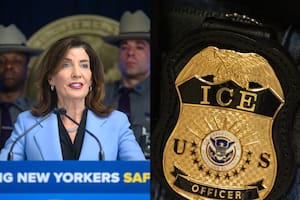 La gobernadora de Nueva York, Kathy Hochul, avanza en la recolección de apoyos para una ley que restringiría la colaboración de los condados con el ICE