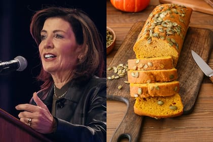 La gobernadora de Nueva York Kathy Hochul reveló su devoción por las comidas hechas con calabaza
