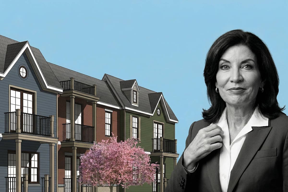 La gobernadora de Nueva York, Kathy Hohcul, anunció la culminación de la obra de apartamentos asequibles