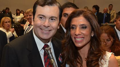 Gerardo Zamora y su esposa, Claudia Ledesma Abdala
