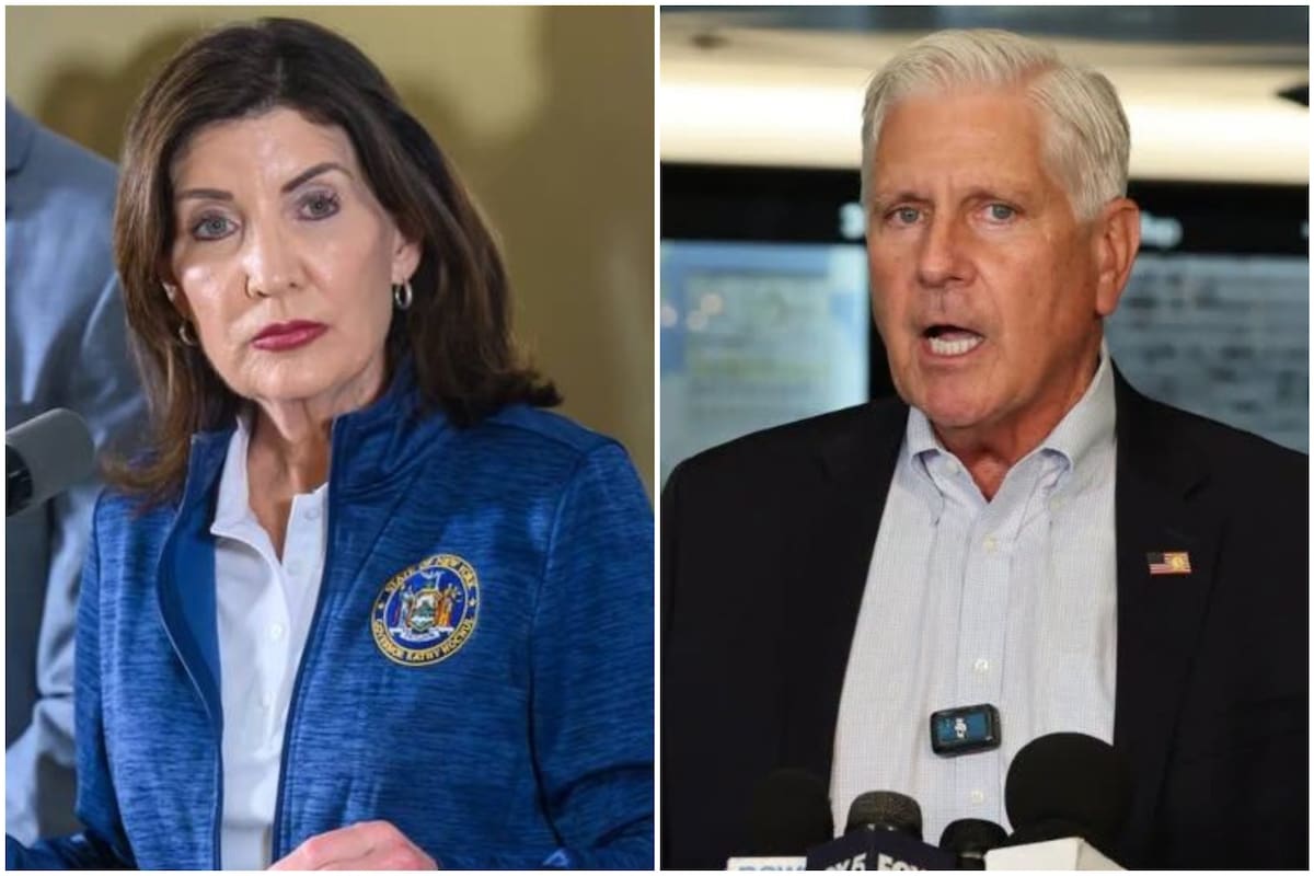 La gobernadora demócrata Kathy Hochul aceptó participar en un debate televisado contra su oponente republicano, Bruce Blakeman