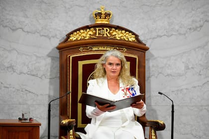 La gobernadora general de Canadá y representante de la reina Isabel II de Inglaterra, Julie Payette, se vio forzada a dimitir