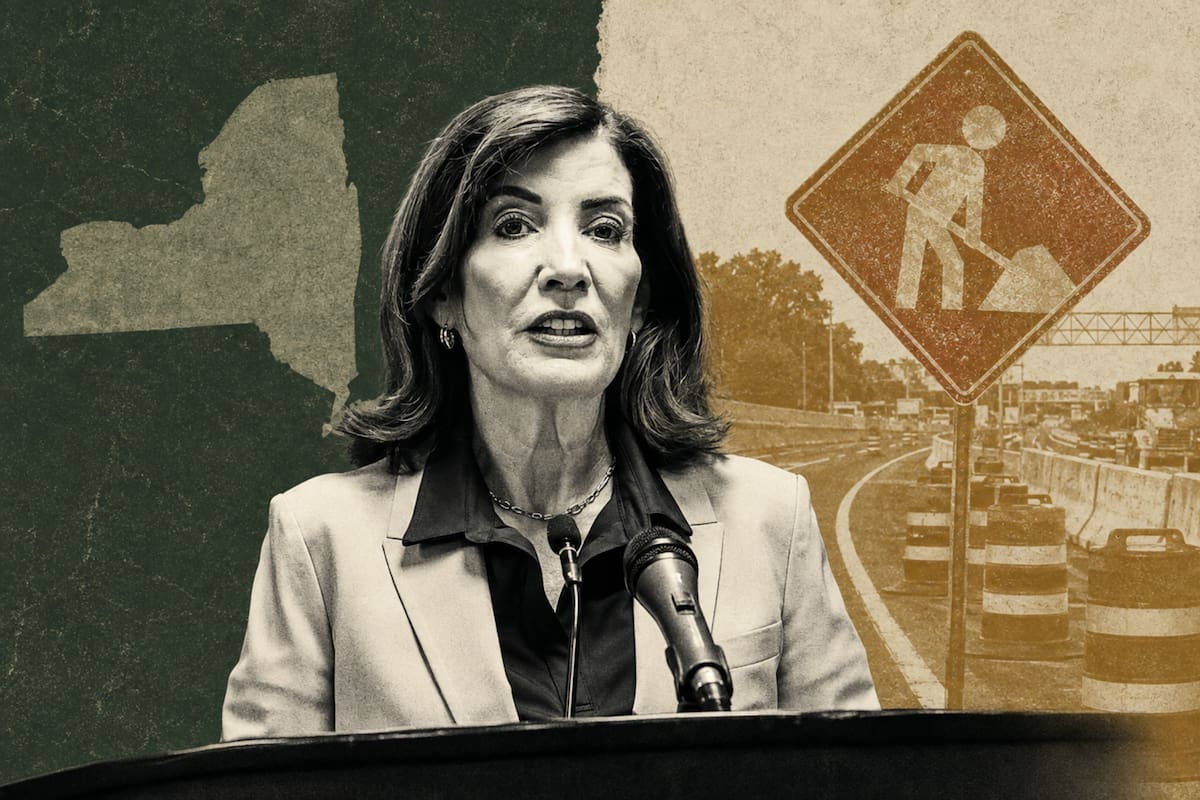 La gobernadora Kathy Hochul anunció el cese de los cierres de carriles por construcciones viales para facilitar el tránsito durante el fin de semana largo en Nueva York