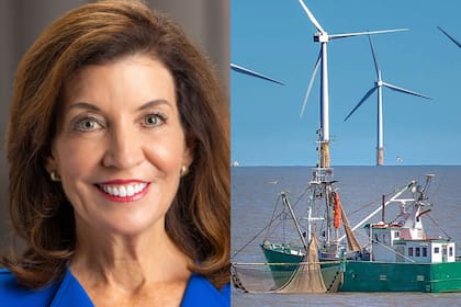 La gobernadora Kathy Hochul celebró la reanudación del proyecto eólico marino Sunrise Wind tras un fallo judicial favorable