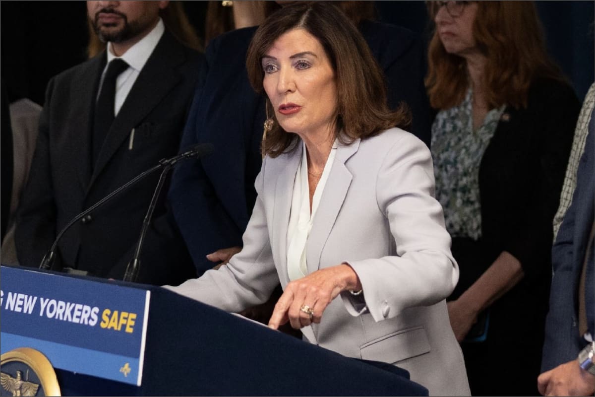 La gobernadora Kathy Hochul confirmó la megaobra de 24,5 millones de dólares para reconstruir dos puentes que enlazan las interestatales 84 y 684