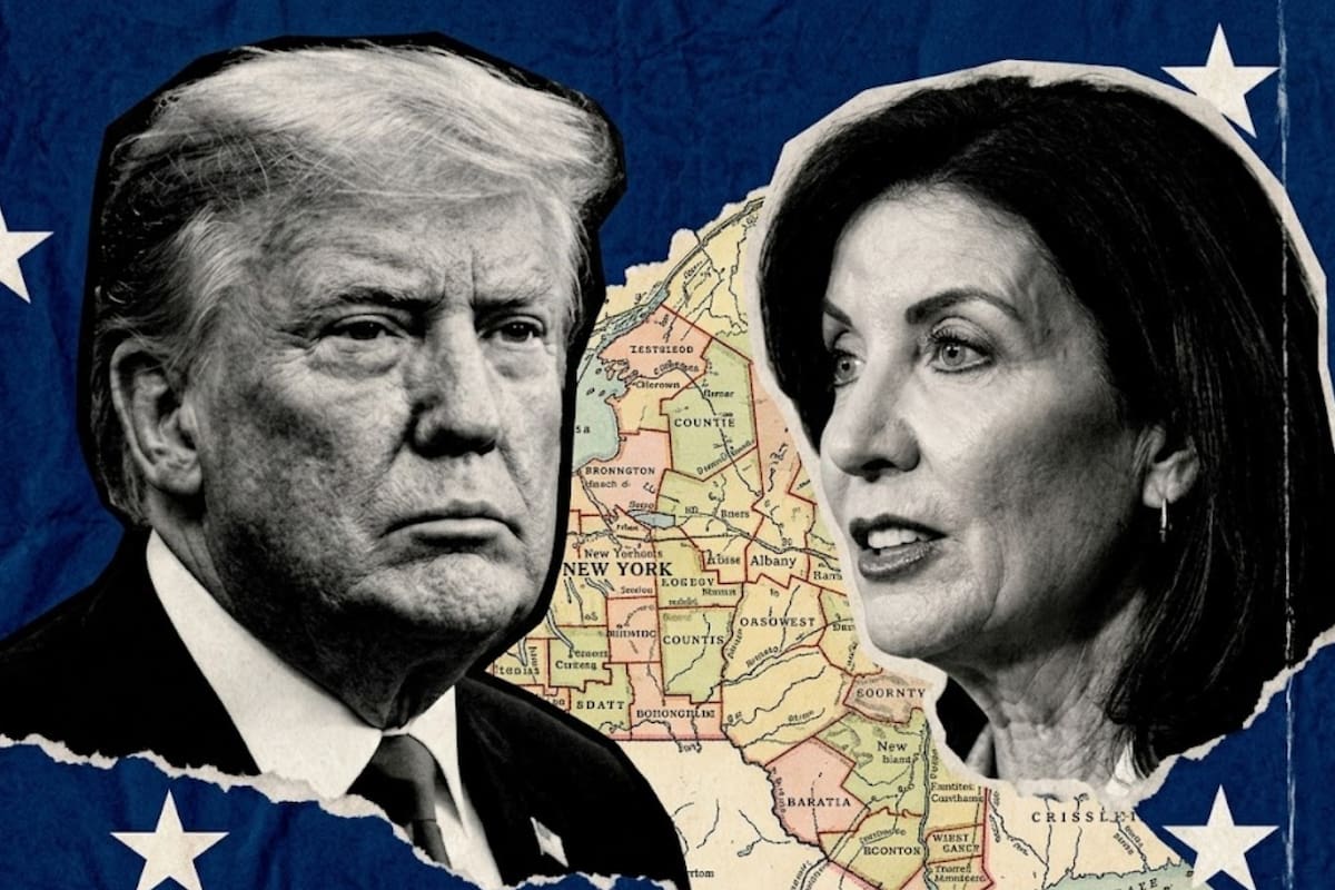 La gobernadora Kathy Hochul demandó a Trump junto a la fiscal estatal para mantener una ley sobre los agentes del ICE en el estado de Nueva York