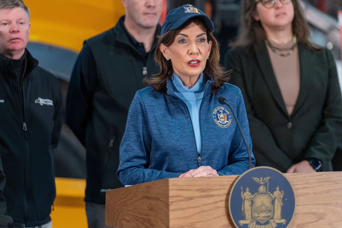 La gobernadora Kathy Hochul ha consolidado su fórmula para la reelección en 2026 al anunciar a su compañera de boleta