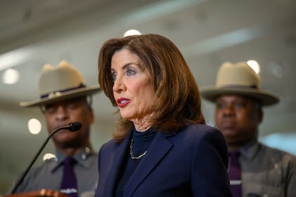 La gobernadora Kathy Hochul promovió los eventos para impulsar el movimiento de turistas durante el Mundial 2026