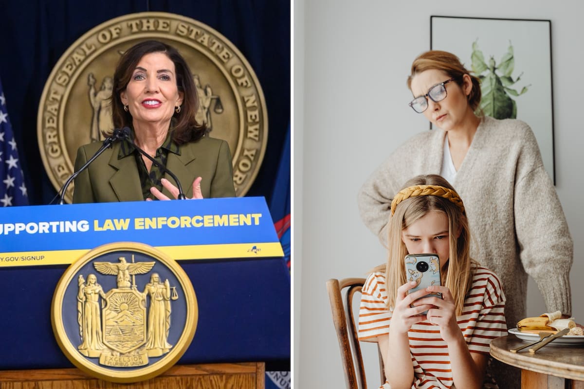 La gobernadora Kathy Hochul promulgó la ley S4505/A5346, una normativa pionera en Nueva York que obliga a las redes sociales a mostrar advertencias sobre riesgos de salud mental