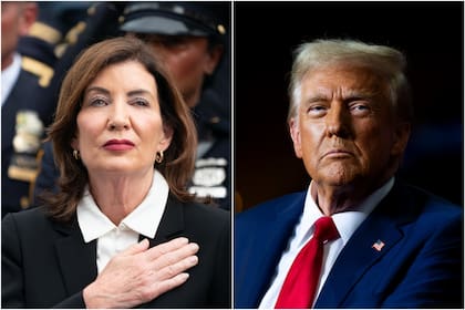 La gobernadora Kathy Hochul se impone frente a sus posibles rivales republicanos en Nueva York, mientras la imagen de Donald Trump se deteriora