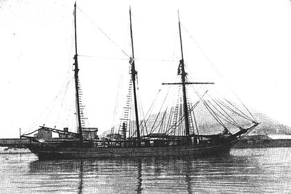 La goleta Monte Protegido