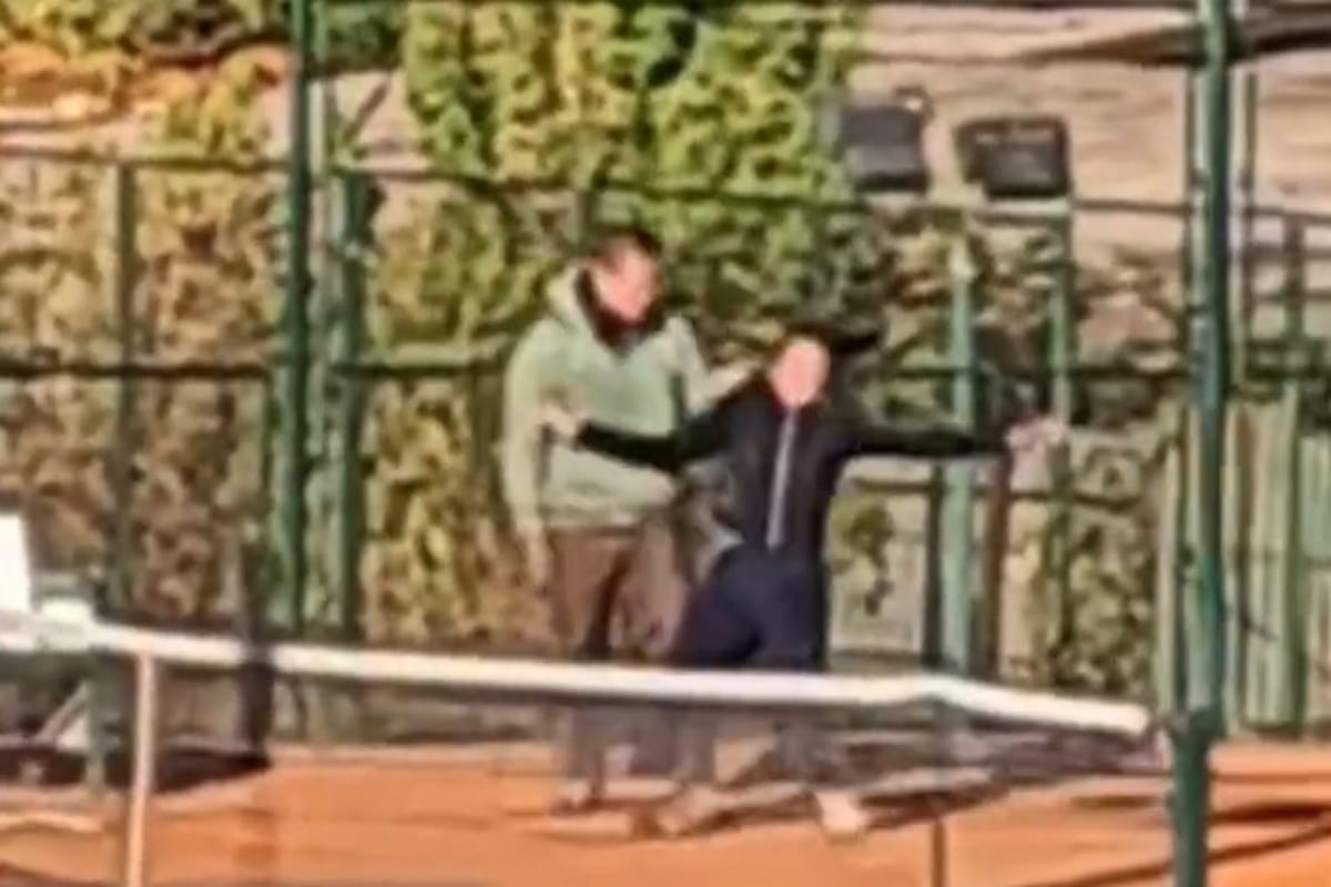 La golpiza de un padre a su hija en un club de tenis serbio
