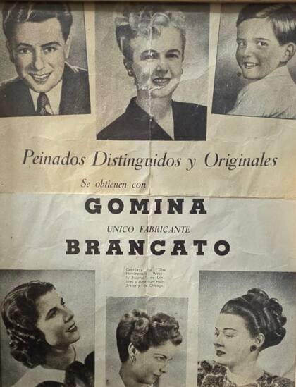 La Gomina empezó como un producto de hombres y rápidamente se popularizó también para mujeres y niños