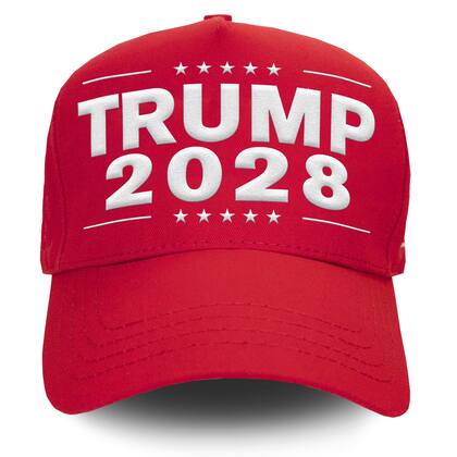 La gorra de "Trump 2028"