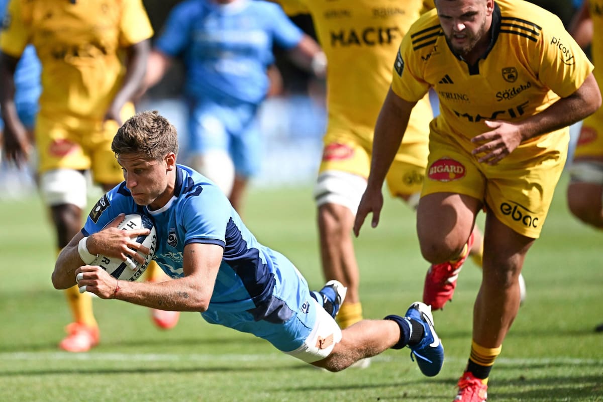 La gran actuación de Domingo Miotti en Montpellier, en el partio del Top 14 ante Stade Rochelais (La Rochelle)