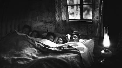 La gran mayoría de los hogares tenían muy pocas camas para dormir en privado.