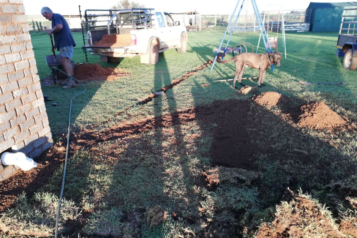 La granja de Bernardette Arlain una de las víctimas. Su marido fue asesinado por los atacantes.