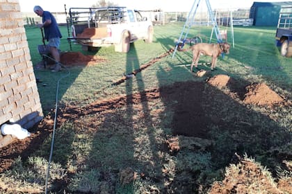 La granja de Bernardette Arlain una de las víctimas. Su marido fue asesinado por los atacantes.