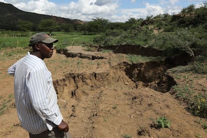 La grieta de Rift de 6400 kilómetros cruza de norte a sur una mitad de África, que en el futuro la dividirá en dos