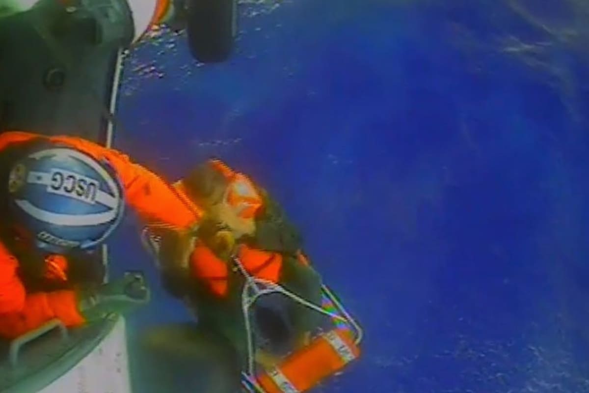 La Guardia Costera de EE.UU. rescató a cuatro canadienses