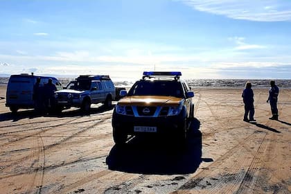 La Guardia Costera socorró a la pareja