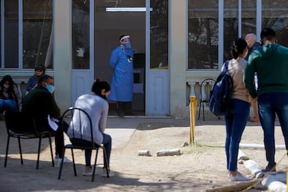 La guardia del hospital Ferreyra en la ciudad de Córdoba
