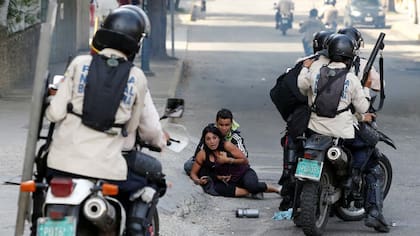 La Guardia Nacional Bolivariana fue acusada del uso excesivo de la fuerza durante las protestas de 2017 que duraron más de 100 días