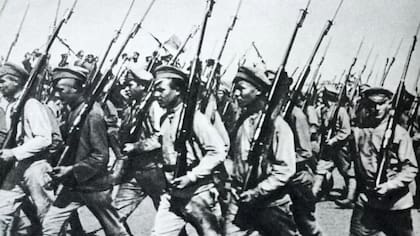 La Guerra Civil rusa ocurrió entre los años 1917 y 1922