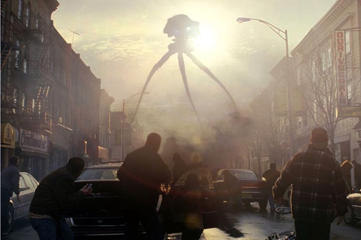 La Guerra de Los Mundos , con Tom Cruise