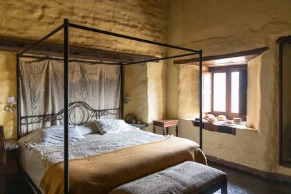 La habitación de María está en la posta, tiene paredes de adobe y alojó a Manuel Belgrano.