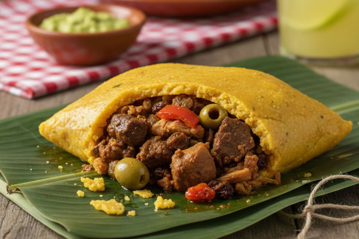 La hallaca es considerada como un plato imprescindible en la cena navideña de los venezolanos