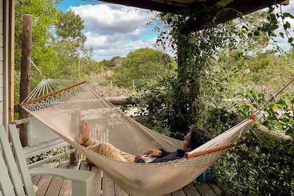 La hamaca paraguaya: un clásico infaltable en las casas de playa.