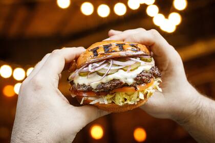 La hamburguea "Classic" de TFTS