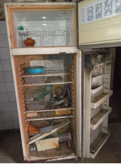 La heladera que había en la casa no funcionaba