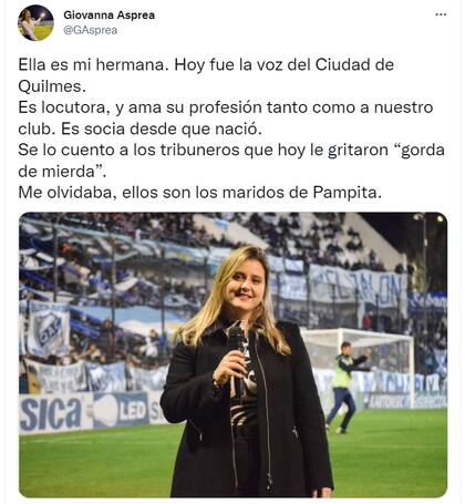 La hermana de la locutora denunció lo sucedido.