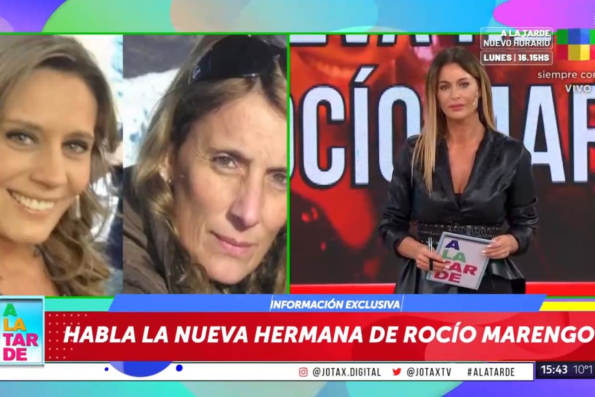 La hermana de Rocío Marengo rompió el silencio y remarcó: "Sentí un destrato"