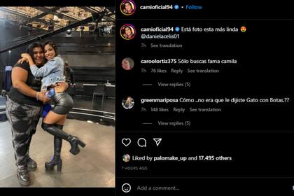La hermana de Thiago compartió una foto con Daniela (Foto Instagram @camioficial94)