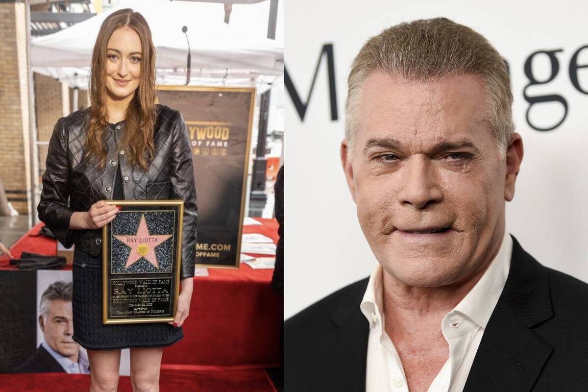 La hija de Ray Liotta recibió el reconocimiento al actor, en una ceremonia que se realizó ayer en Los Ángeles, de la cual participaron familiares, amigos y colegas, como Taron Egerton