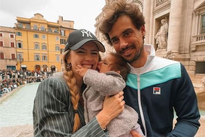 La hija de Stephanie Demner y Guido Pella cumplió un año y le dedicaron una emotiva carta