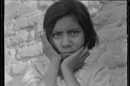 La hija de un campesino mexicano, retratada por Dorothea Lange en 1937