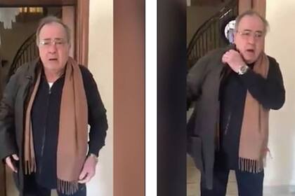 La hija de un italiano compartió un hilarante video de su padre sobreviviendo la cuarentena por coronavirus