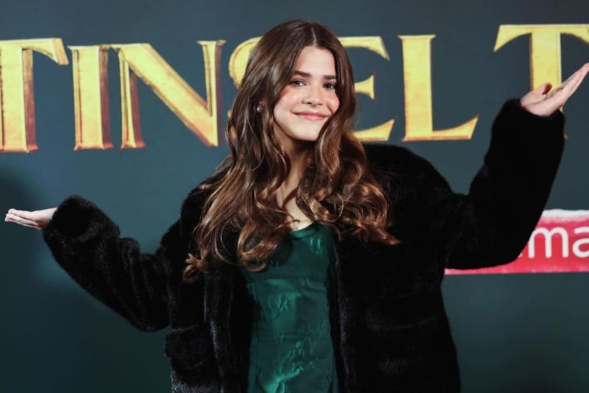 La hija de una famosa estrella de la música debutó como actriz en una película navideña que será furor este Fin de Año