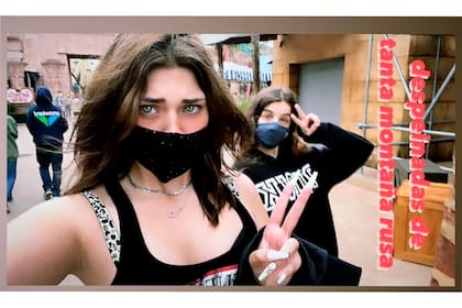 La hija mayor de Ricardo Fort está de vacaciones en Estados Unidos y un detalle en una reciente foto llamó la atención de sus seguidores